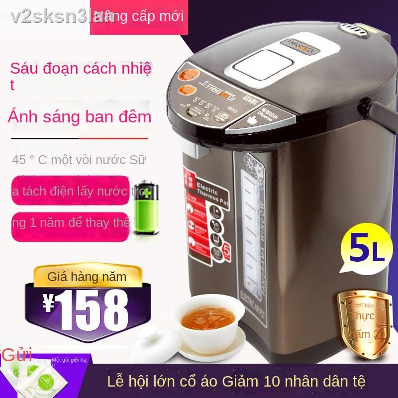 ◄ ℗ (Date mới)☒♘Máy lọc nước tự động để bàn gia đình nhỏ mini thông minh giữ nhiệt nóng ấm đun bằng thép không gỉ mở