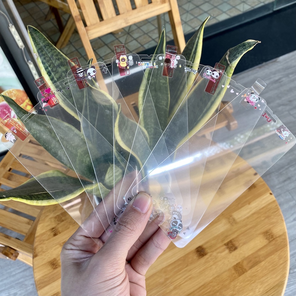 Kính cường lực in hình nhân vật hoạt hình dễ thương Iphone 7 plus / 8 plus / 6 plus / 6s plus / 5 5s  trong suốt