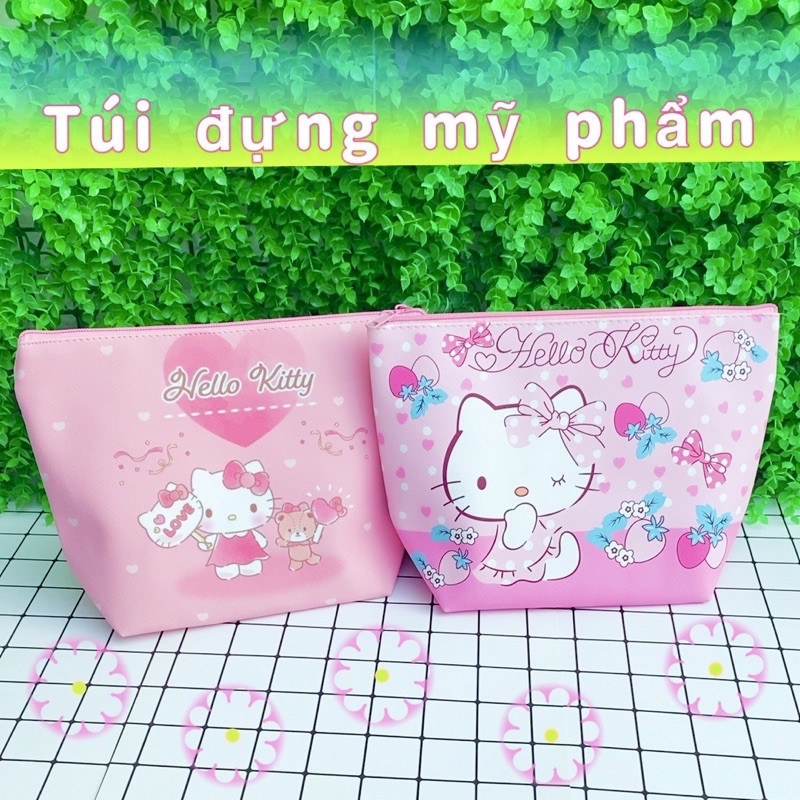 TÚI ĐỰNG MỸ PHẨM HELLO KITTY