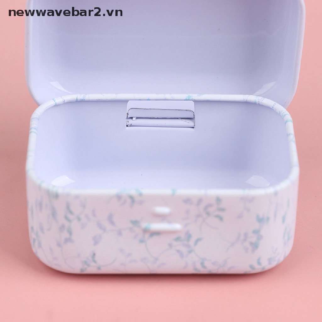 [newwavebar] Hộp Thiếc Mini Đựng Trang Sức / Kẹo / Tiền Xu