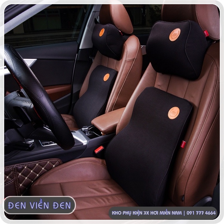 Gối tựa đầu tựa lưng cao su non cao cấp siêu đàn hồi Mincar