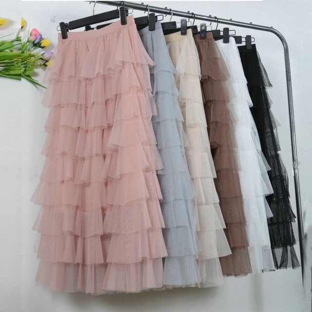 Chân Váy tutu 8 tầng loại cao cấp Yura Store CVTT199