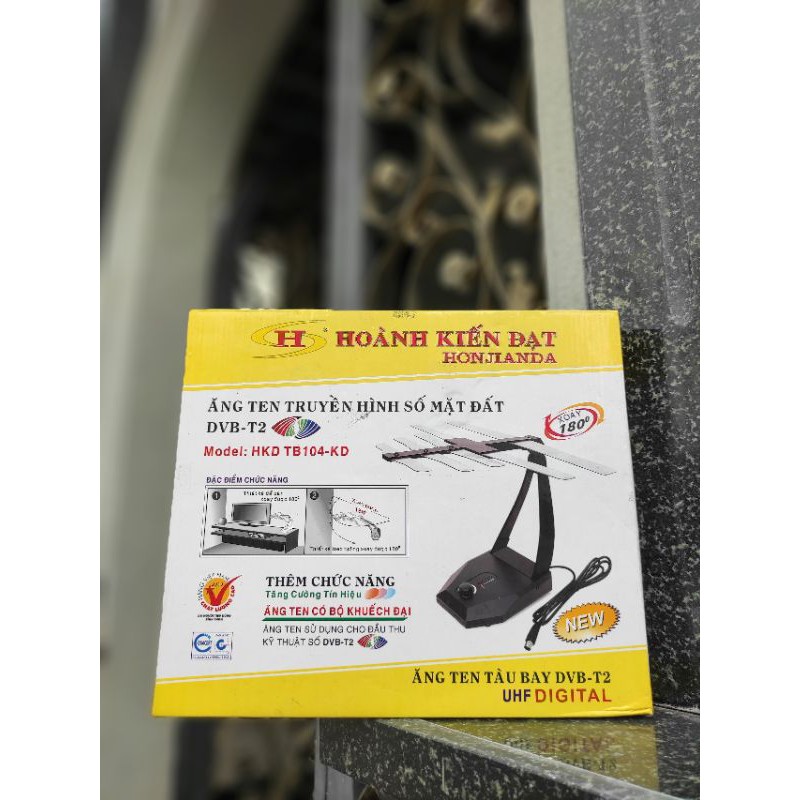 ANTEN Thông Minh 360 Kỹ Thuật Số DVB T2 Model HJD 102- 105  - Ăng ten tivi trong nhà