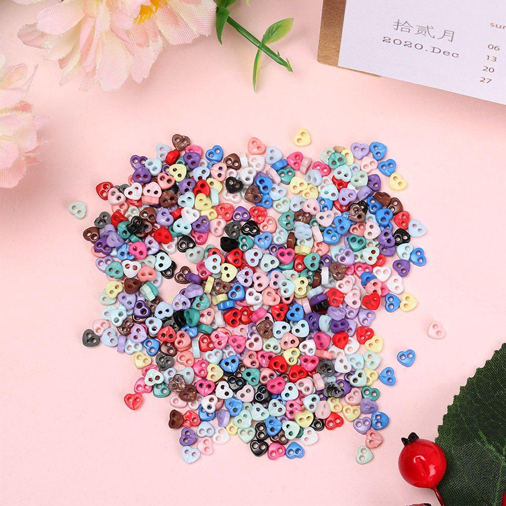 Set 50 Nút Quần Áo Búp Bê Mini 4mm DIY