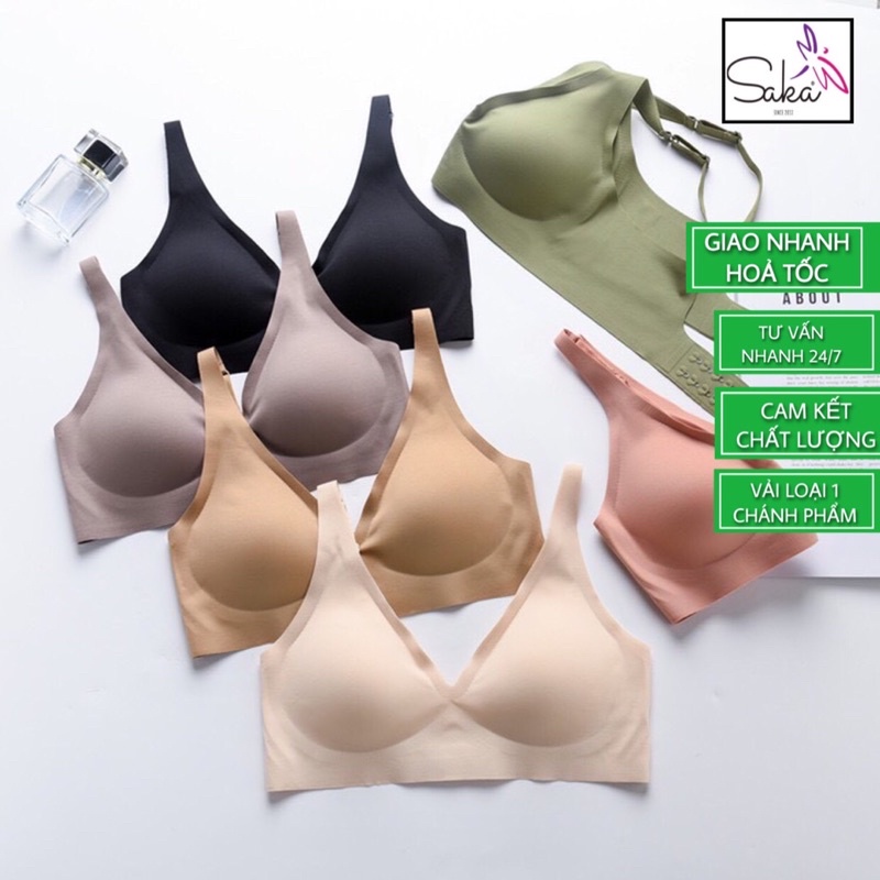 Áo ngực su nâng gọng đút ôm gọn nhiều màu