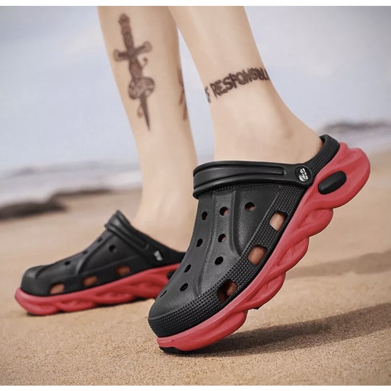 Crocs Xăng Đan Đi Biển Mới 2022 Cho Nam Giày Thạch Mùa Hè Thường Ngày Dép Thời Trang Size 40/ T80