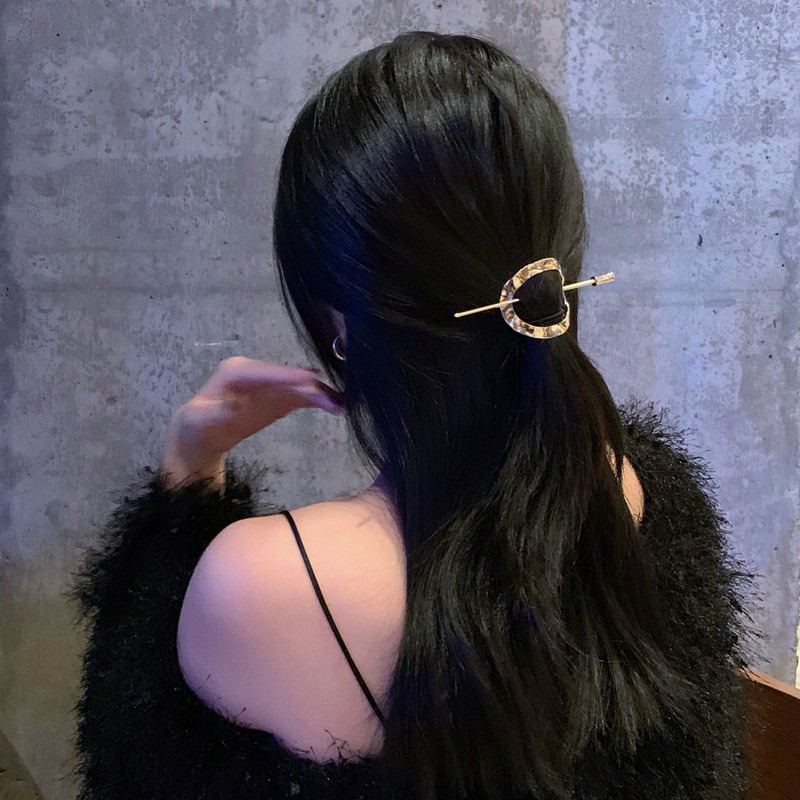 Kẹp Tóc Đơn Giản Phong Cách Retro Hàn Quốc C122