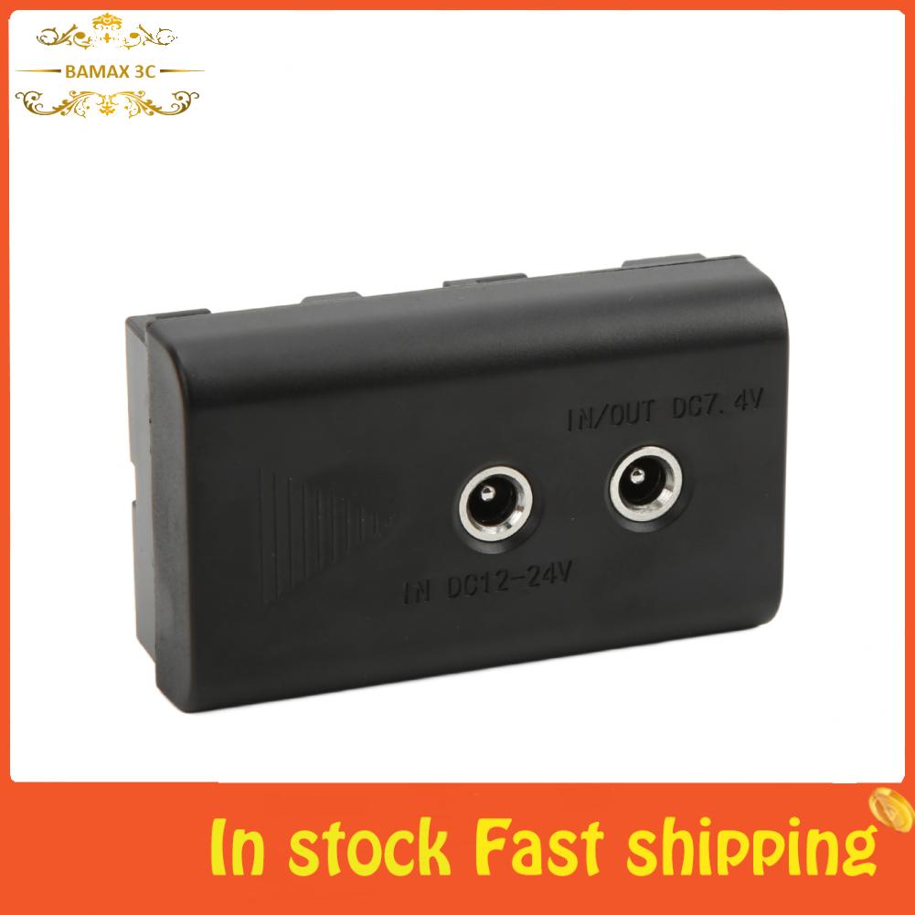 Pin sạc Bamaxis NP‐F550 đầu ra 7.4V/3A cho Sony NP‐F570 NP‐F970