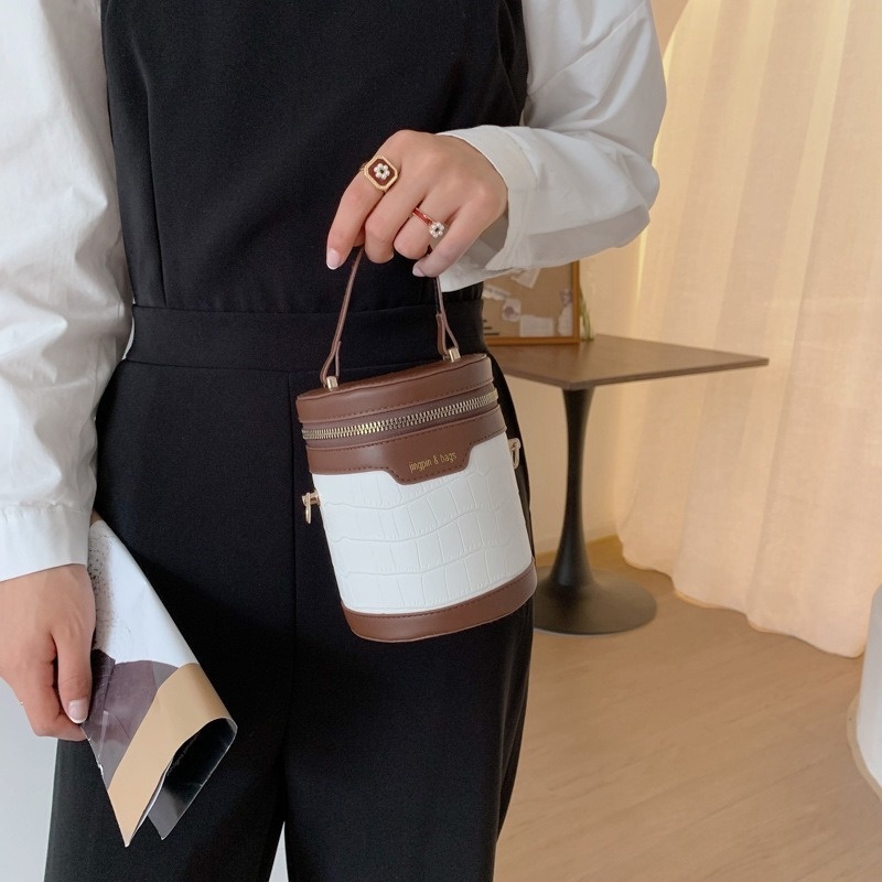 Túi Đeo Chéo Vai Hình Trụ niche Phiên Bản Hàn Quốc Gylb384