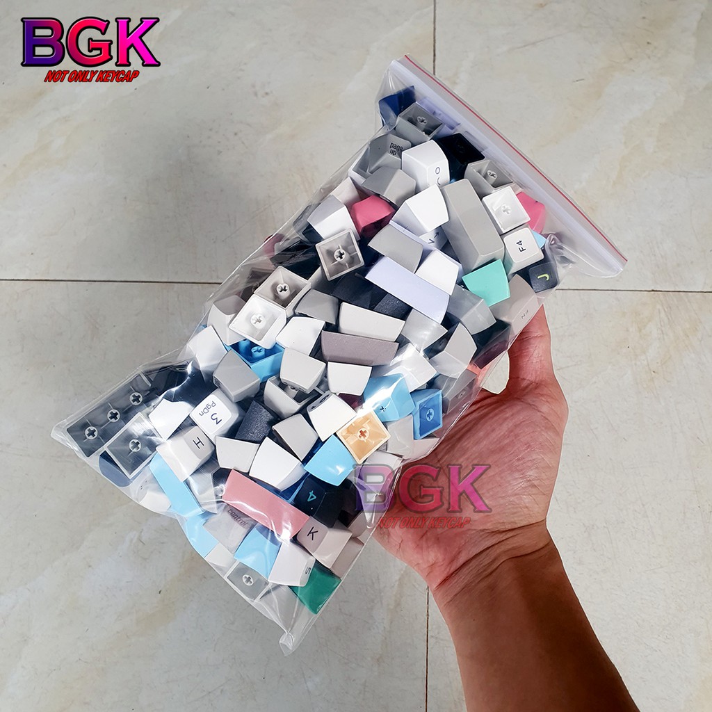 Grab BAG KEYCAP SA PBT 400G ( Túi keycap ngẫu nhiên chuẩn SA PBT )