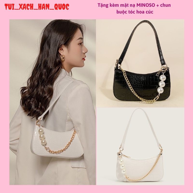 Túi Kẹp Nách Nữ Đẹp Đi Chơi Thời Trang Hàn Quốc Cute Dễ Thương Giá Rẻ HQ 403
