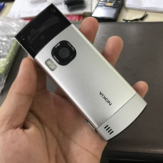 Điện Thoại Nokia 6700S Nắp Trượt Chính Hãng Mỏng Vỏ Nhôm Nhẹ