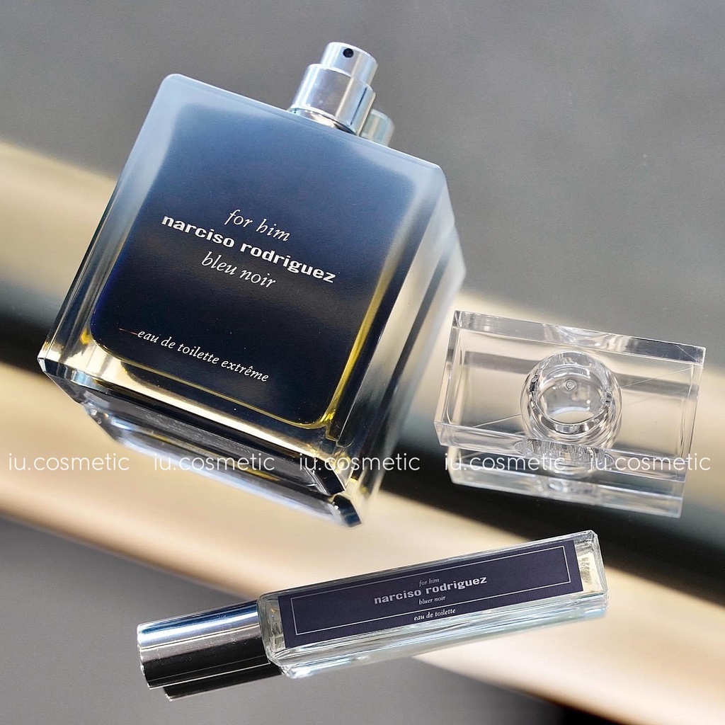 Nước Hoa Nam Narciso Rodriguez For Him Bleu Noir EDT 100ml - Hương thơm nam tính cuốn hút - iu.cosmetics