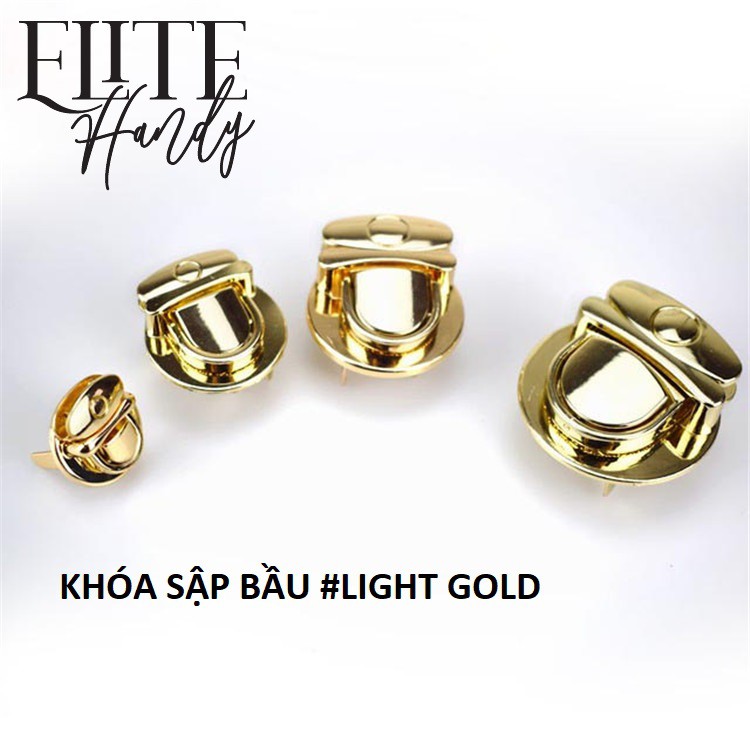 KHÓA SẬP BẦU  - PHỤ KIỆN LÀM KHOÁ GẮN TÚI XÁCH HÀNG HANDMADE THỦ CÔNG MỸ NGHỆ