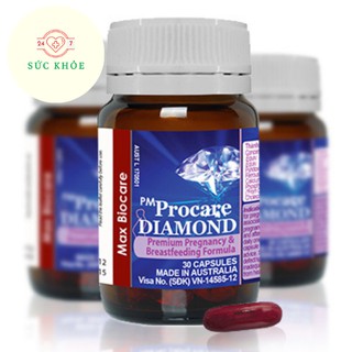 PM Procare DIAMOND Vitamin Tổng Hợp Giúp Mẹ Bầu Có Một Thai Khỏe Mạnh! [Hàng Nhập Khẩu Chính Hãng Từ Úc]