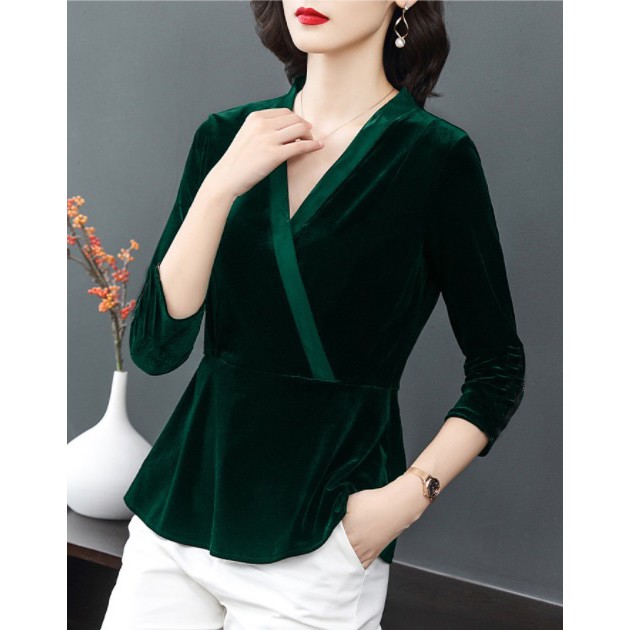 Áo nhung gấm - Dày dặn và ấm áp