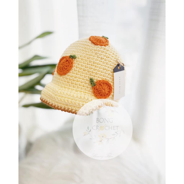 Mũ len 🧵 [crochet] trái cây xinh cho bé 🧺🧺