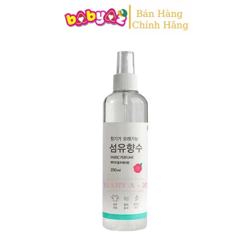 Xịt Thơm Quần Áo Fabric Perfume Chai Dung Tích 250ml Korea