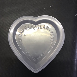 HỘP FLAN TIM - 50 cái/lốc