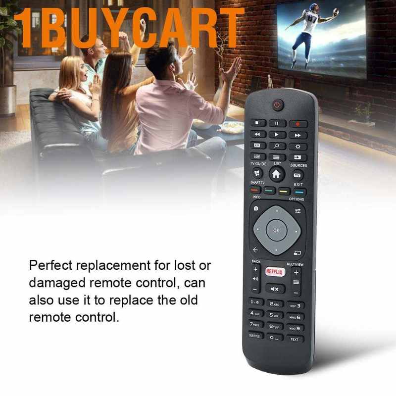Điều khiển từ xa thay thế cho TV Philips Hof16H303Gpd24 Smart Netflix 398gr08b