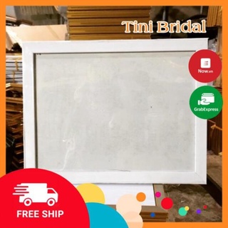 Khung ảnh mặt kính mica cao cấp 18x24 chuyên treo tranh ghép hình, tranh xếp hình Puzzle