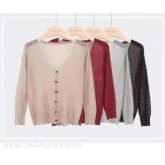 Áo len nữ cardigan