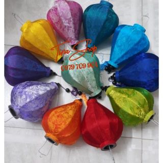 Lồng đèn Hội An hình củ tỏi size 30