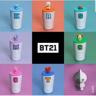 BT21 TUMBLER AWESOME - Cốc giữ nhiệt BT21 (Hàng off, colllab, có sẵn)