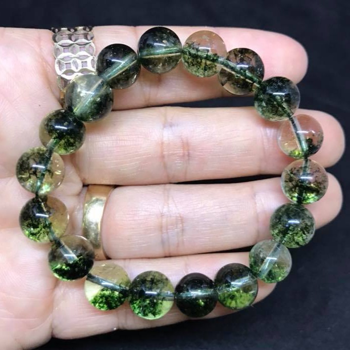 VÒNG TAY ƯU LINH XANH LÁ 10LY