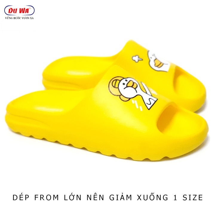 Dép nữ quai ngang đế bánh mì siêu nhẹ  – Hàng chính hãng DUWA