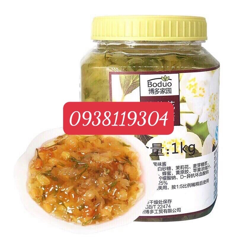 Mứt sinh tố Boduo hoa nhài 1kg
