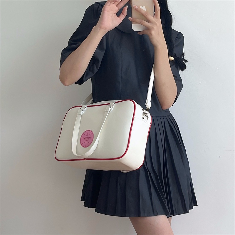 Túi Đeo Vai Cỡ Lớn In Họa Tiết Bóng Chày Thời Trang Cho Nữ