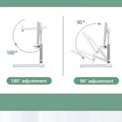 Giá đỡ điện thoại/máy tính bảng bằng nhựa và kim loại có thể điều chỉnh tiện dụng