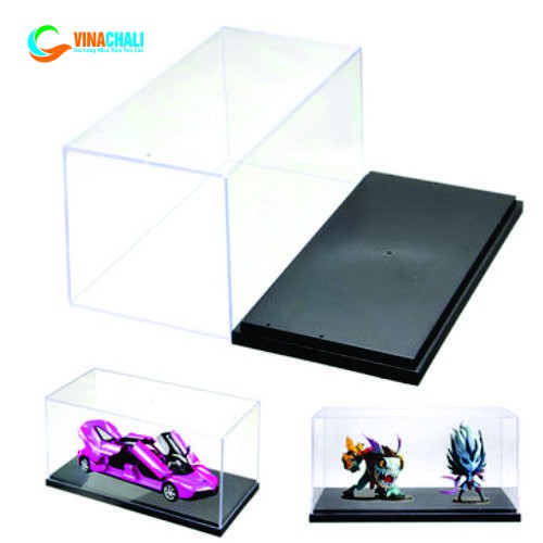 Hộp Mica Đựng Mô Hình Trong Suốt, Hộp Mica Trưng Bày Lego, Gudam - Mica Dày, Loại Uốn Liền, Đẹp, Chắc Chắn
