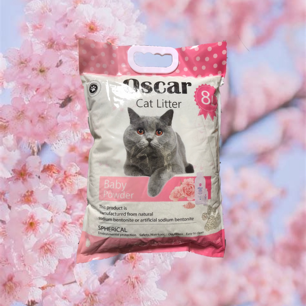 Cát Vệ Sinh Cho Mèo Oscar 8L Siêu Vón Cục Khử Mùi | Siêu Ưu Đãi Nhật Min