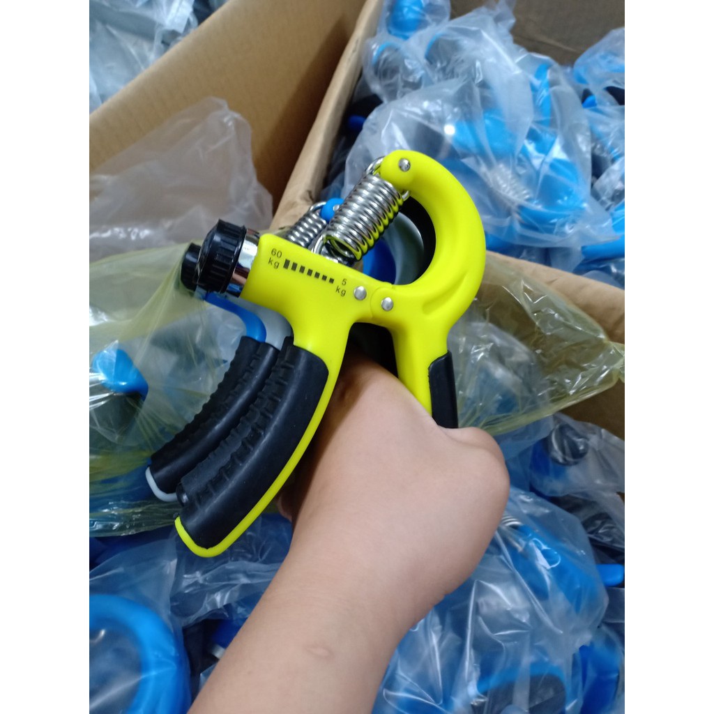 Dụng Cụ Tập Gym Tập Tay, Kìm Bóp Tập Lực Tay Chữ A Có Lò Xo Điều Chỉnh Lực 5-60kg Tập Cơ Ngón Tay Hiệu Quả VRG007973