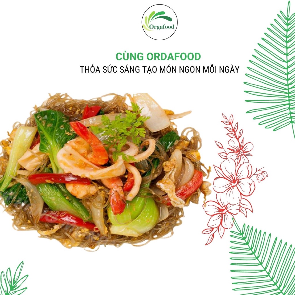 Miến dong Nam Hải đặc sản làng so 500g LOẠI 1 dành cho người tiểu đường ăn kiêng Orgafood EAT CLEAN hỏa tốc nội thành