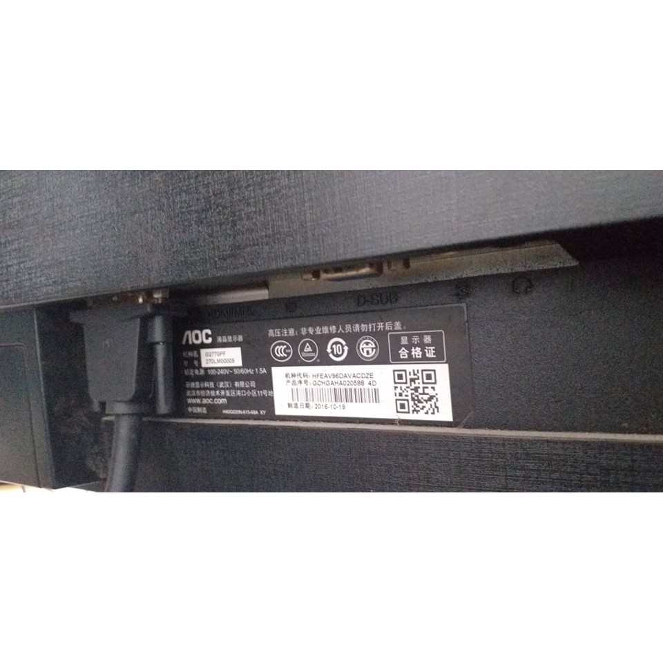 màn AOC G2770 144HZ cũ đẹp | BigBuy360 - bigbuy360.vn
