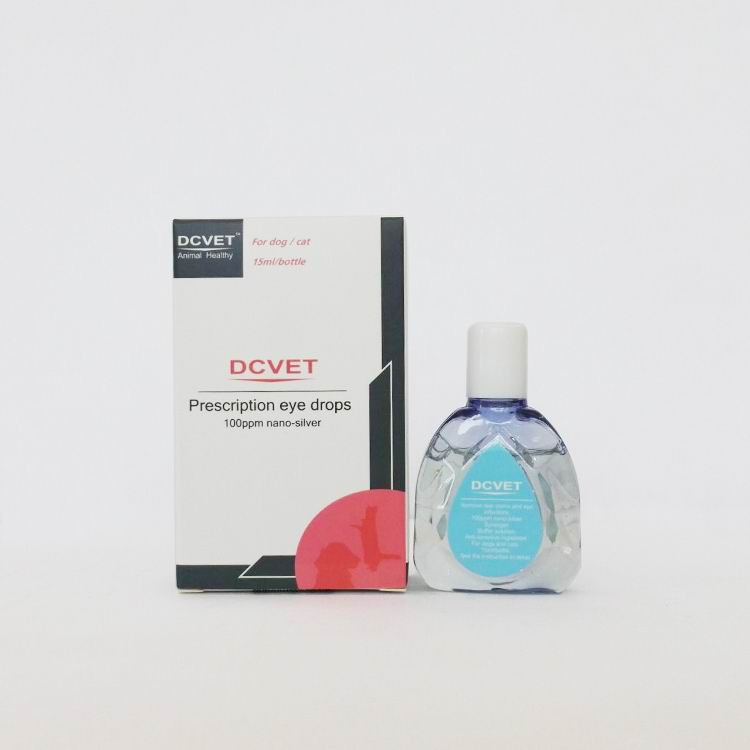 Đặc trị viêm mắt DCVET Eye Drops 15ml cho chó mèo Công nghệ Nano Silver