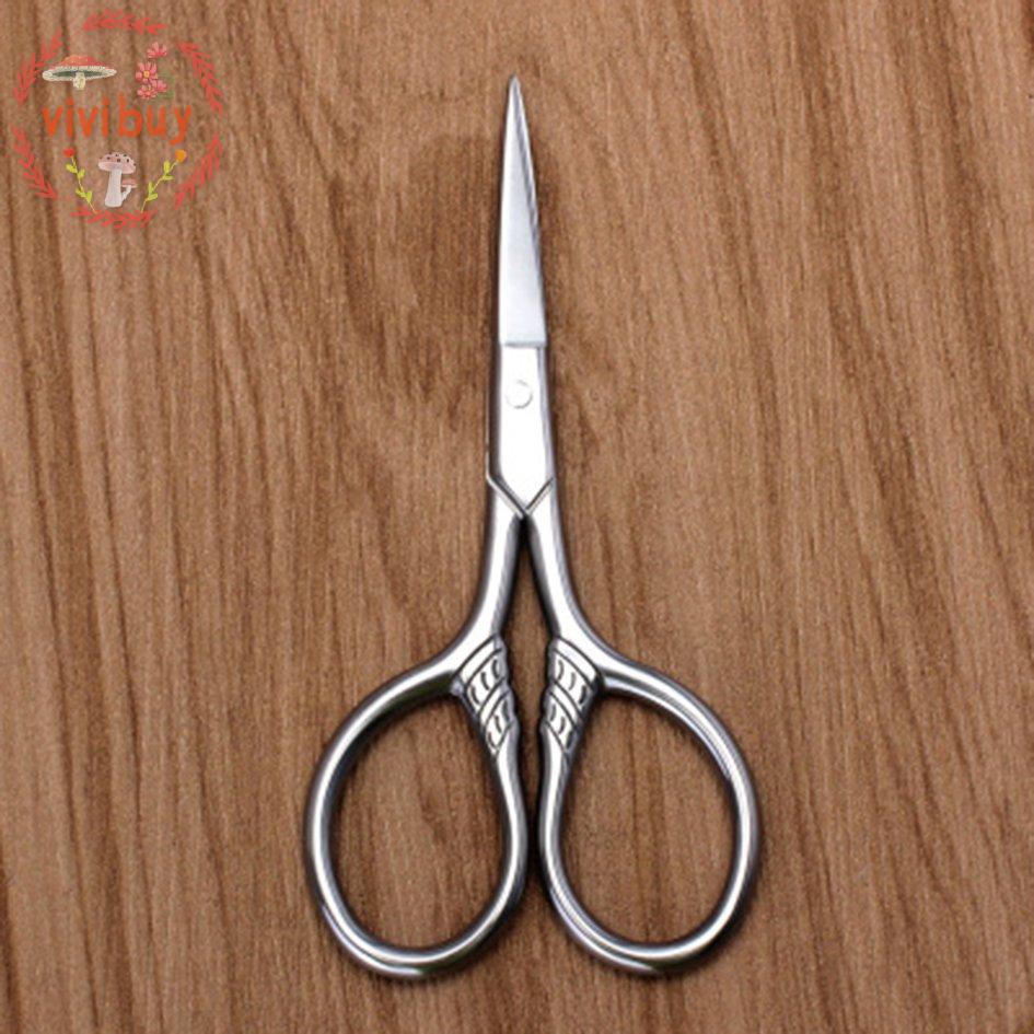 Kéo Cắt Tỉa Râu Bằng Thép Không Gỉ Bền Bỉ Dễ Dùng Dành Cho Nam
