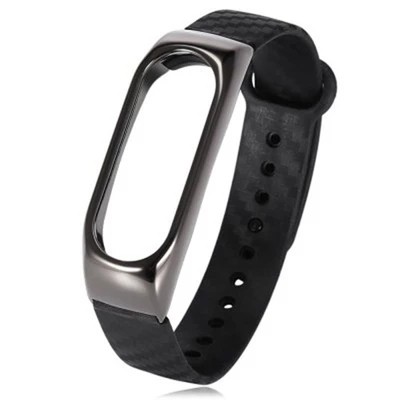 Dây Đeo Bằng Sợi carbon Cho Đồng Hồ Thông Minh xiaomi mi band 2 miband 2