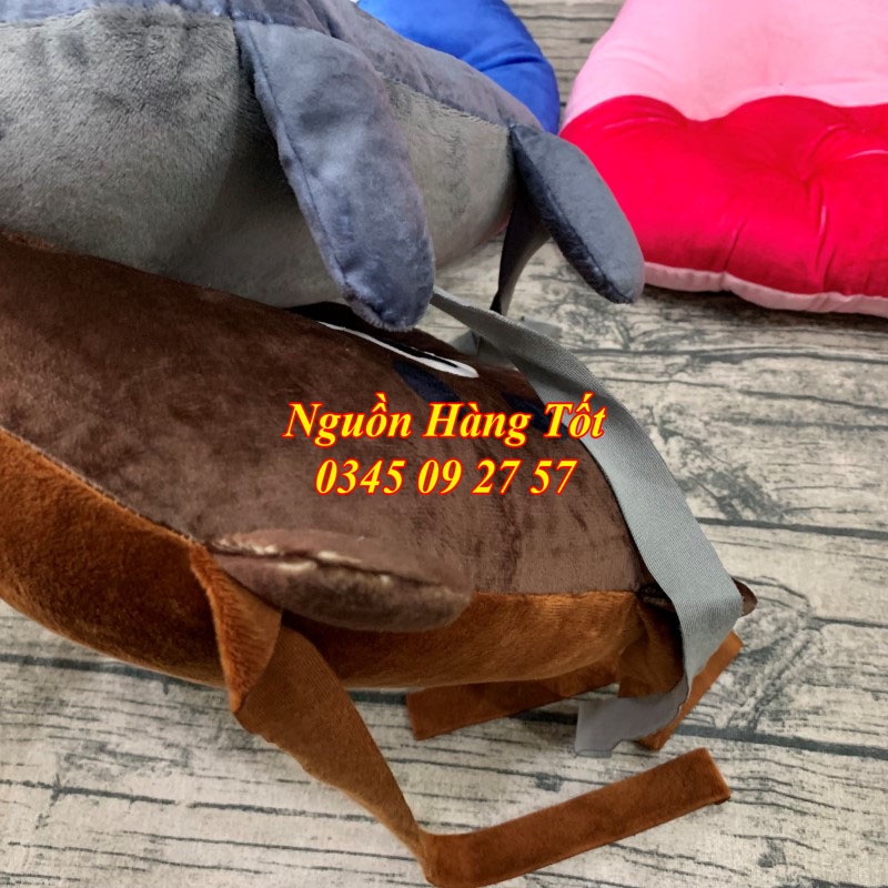 Đệm Ngồi Hoạt Hình LUNA - Dùng Làm Gối Tựa Lưng Sofa, Văn Phòng, Ghế Gỗ, Xe Hơi, Ngồi Bệt Bàn Trà