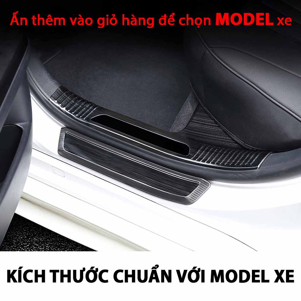 Ốp Bậc Cửa TITAN cho TOYOTA VIOS, FORTUNER, INNOVA, WIGO, CAMRY, ALTIS, CROSS, RUSH – PHỤ KIỆN Ô TÔ XE HƠI