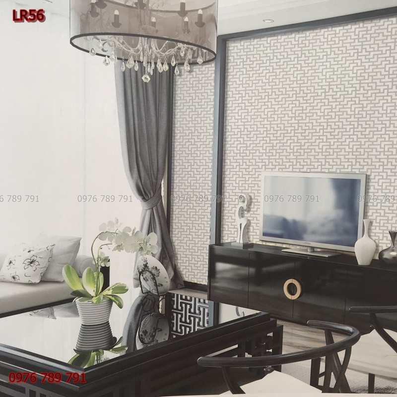 Giấy Dán Tường 3d Cho Phòng Thờ, Phòng Khách, Lụa Không Keo, Khổ 10m x 53 cm, Nhiều Màu Lựa Chọn