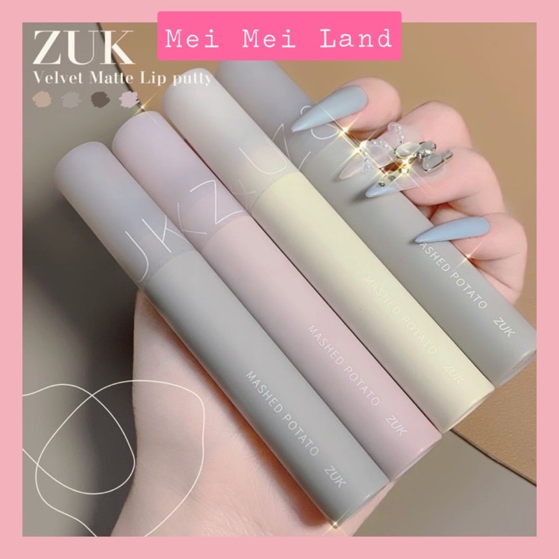 (Chính Hãng) Son Kem Màu Lì ZUK Không Thấm Nước Mềm Mịn Lâu Trôi Nội Địa Trung | BigBuy360 - bigbuy360.vn