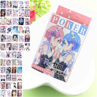  Bộ bài Poker phong cách Anime re : Zero kara hajimeru isekai seikatsu  Zt502
