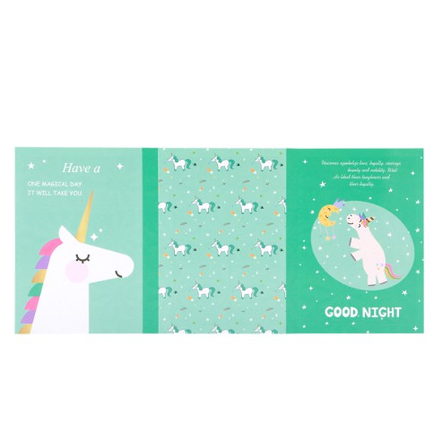 Sổ Giấy Sticky Note Unicorns Kỳ Lân (6 Xấp) - Mẫu 3