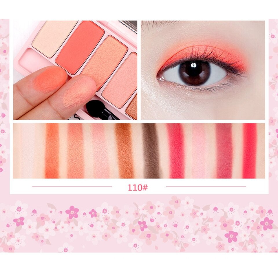 Màu Mắt Hold Live Feipink Girl Cherry Blossom Eyeshadow