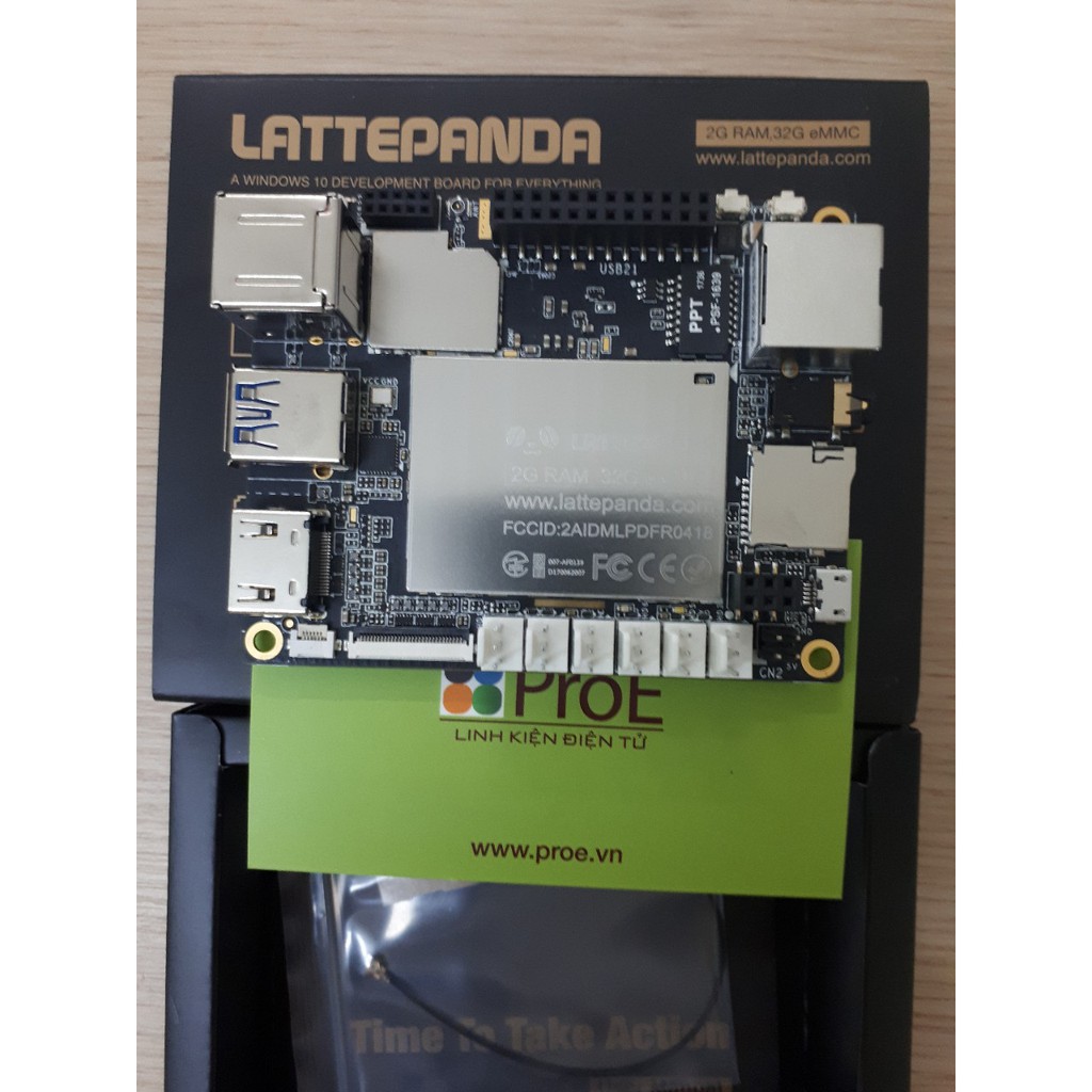 Máy tính nhúng LattePanda 2GB/32GB chạy hệ điều hành Windows 10 | BigBuy360 - bigbuy360.vn