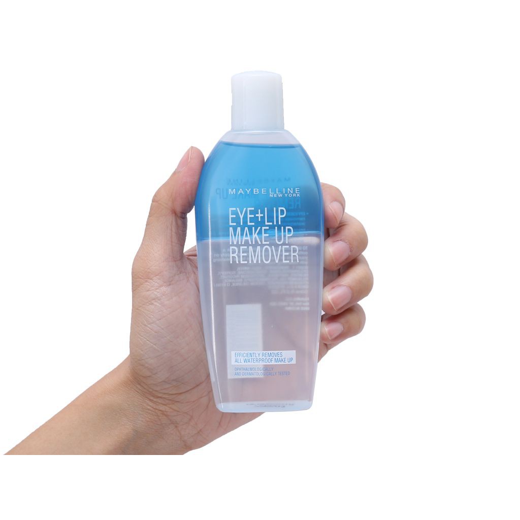 Nước Tẩy Trang Mắt và Môi Chuyên Dụng 2 lớp Maybelline New York Eye &amp; Lip Makeup Remover 150ml